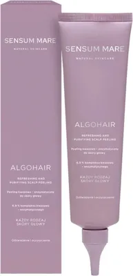 Obrázek produktu pro Sensum Mare ALGOHAIR Kyselinový enzymatický peeling vlasové pokožky, 150 ml