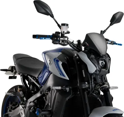 Produktbild von PUIG 20643J New Generation Sport Plus passend fuer YAMAHA MT-09 SP Mattschwarz