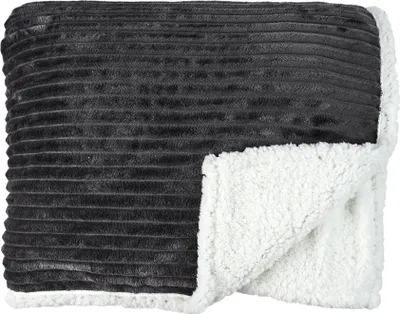 Produktbild von Fleecedecke - grau - 180 x 220 cm - Polyester - XXL Wohndecke