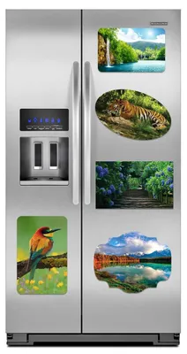 personalisierter Fotomagnet, Modell 040-053 – Decords, Produktansicht 1