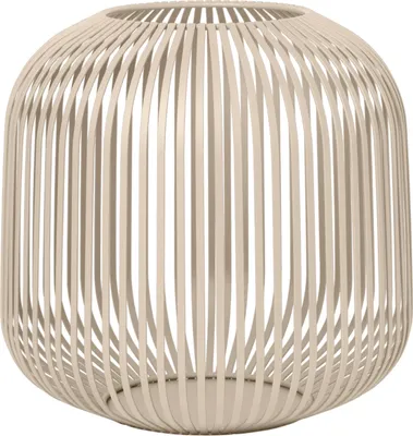 Produktbild von Blomus Laterne LITO beige Stahl pulverbeschichtet Durchmesser 27 cm