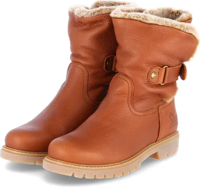 Zdjęcie produktu dla Panama Jack wsuwane/zapinane buty za kostkę z ciepłą podszewką do 35 mm obcasa (casual)