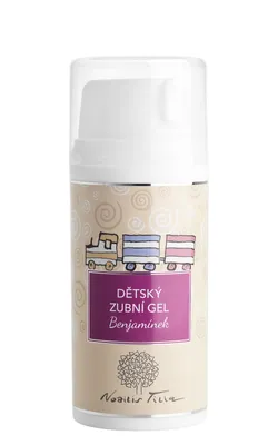 Obrázek produktu pro Dětský zubní gel Benjamínek 100 ml