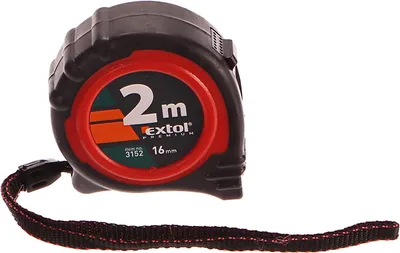 Produktbild von EXTOL PREMIUM Meterband, 2m, Band 16mm