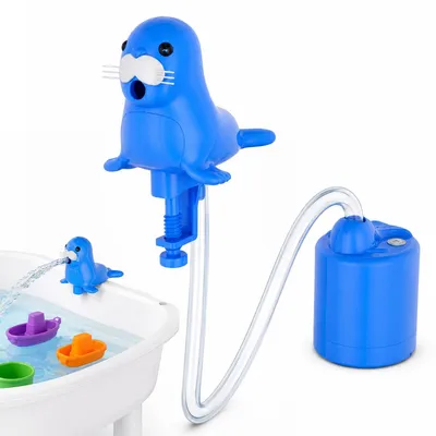 Produktbild von Kinder-Wasserpumpe in Seehund-Design, wiederaufladbares Wasserspielzeug für endlosen Spielspaß,ideal für Sommer,Reisen,Garten,Hinterhof und Badezimmer