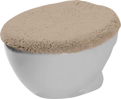 Produktbild von Erwin Müller WC-Deckelbezug Stuttgart" taupe 45x50 cm"