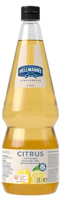 Image de Hellmann's Vinaigrette Citron Bouteille de sauce à salade légère 1000ml