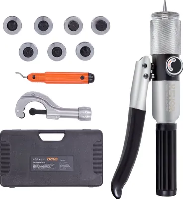 Produktbild von Hydraulischer Rohrexpander HAVC-Stauchwerkzeug 3/8" bis 1-1/8" 7 Expanderköpfe