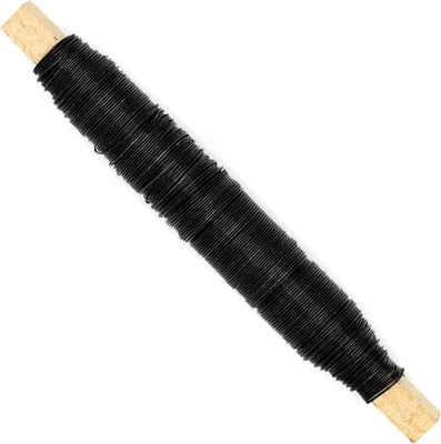 Produktbild von Schwarzer Blumendraht 0,7mm 100g