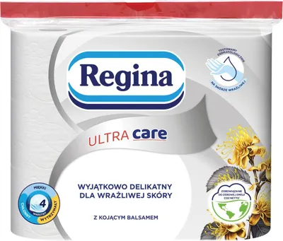 Zdjęcie produktu dla Regina Papier Toaletowy 9 rolek Ultra Care 4-warstwowy
