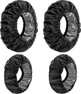 Productafbeelding van Wielhoes voor baby's - Wielhoes - Kinderwagen - Waterdicht - Wielhoes voor kinderwagen - 4-delig - Zwart
