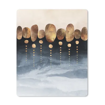Produktbild von MuchoWow® Mauspad Mousepad Gold - Abstrakt - Luxus 30x40 cm - Mousepads - Maus Mat - Pad - Mausunterlage - Mausmatten