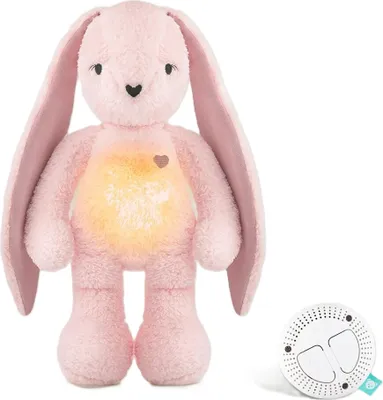 Produktbild von 5-in-1-Rauschkaninchen mit Lampe Rosa / Szumisie