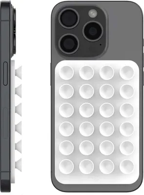 Produktbild von Telefonhalter mit Saugnapf FIXED MagMate MagSafe, Weiß