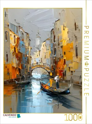 Produktbild von CALVENDO Puzzle Venedig | 1000 Teile Lege-Größe 64x48cm Foto-Puzzle für glückliche Stunden