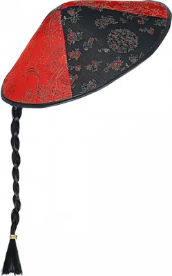 Produktbild von Chinesischer Kopfschmuck mit Zopf