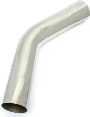 Produktbild von Auspuffbogen Edelstahl Ø 3'' = 76mm 45° Bogen Auspuff Rohr Universal Jeep