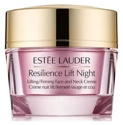Imagen del producto de Crema reafirmante y tensora nocturna Estée Lauder Resilience Lift para rostro y cuello, 50 ml