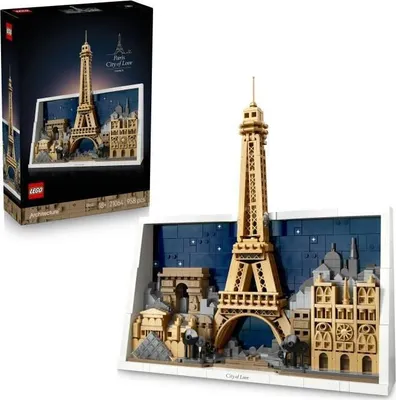 Produktbild von LEGO Architecture Paris, Stadt der Liebe 21064, Bauset für Erwachsene, Wahrzeichen, Detaillierte Konstruktion