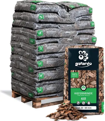 Produktbild von Galamio Rindenmulch Kiefer Grob 60l x 39 Sack 2340l Palette