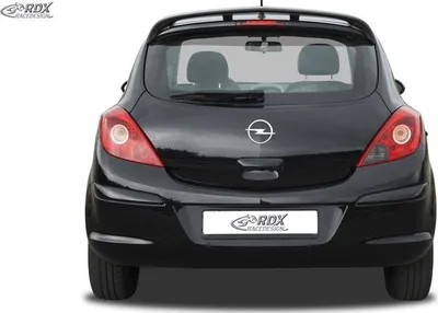 Produktbild von RDX Racedesign Heckspoiler RDDS113 Fahrzeugdach für OPEL Corsa C Kastenwagen (X01) Kunststoff