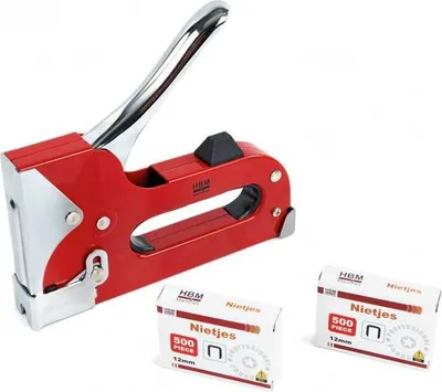 Produktbild von Handtacker Tacker 1000 Klammern Tackerklammern Griff robust