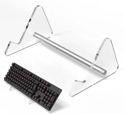 Image de Support pour clavier mécanique en acrylique, transparent