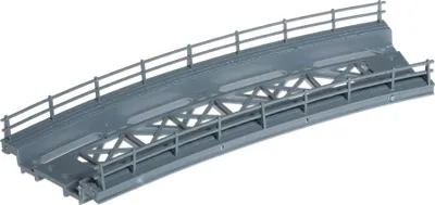 Produktbild von NOCH® Brückenfahrbahn, gebogen, Bausatz für realistische Modellbau Brücken, Radius 360 mm für die Spurweite H0