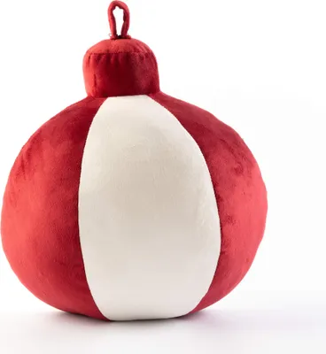 Produktbild von Textino Dekokissen Jingle Bells 26x30 cm Rot