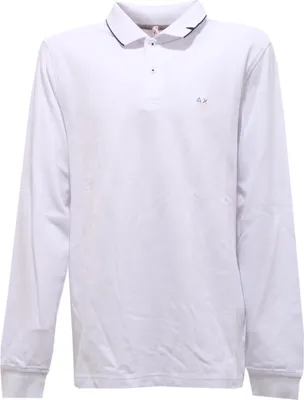 Produktbild von 7892U SUN 68 weißes Baumwoll-Poloshirt Kinder