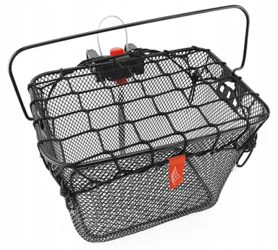 Produktbild von JET Fahrradkorb vorne abnehmbar 29x20cm schwarz Netz
