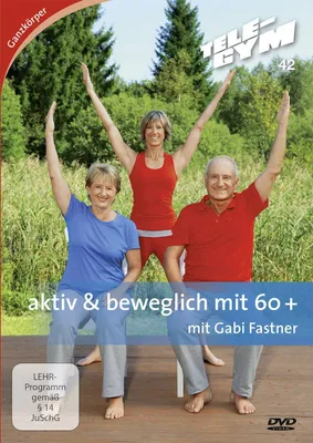 Produktbild von Tele-Gym 42 - aktiv & beweglich mit 60+ - SchröderMedia HandelsGmbH  - (DVD Video / Fitness)