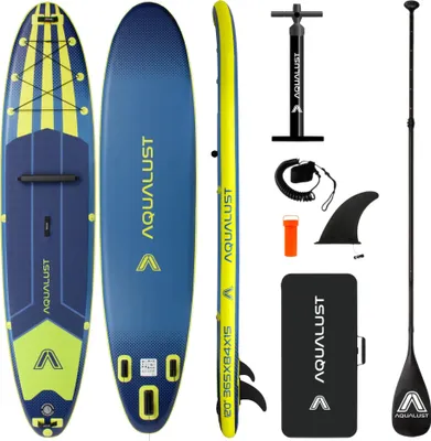 Immagine prodotto di AQUALUST 12.0 iSUP Board Stand Up Paddle Surfboard Set completo gonfiabile 365cm - Contenuto: Boardset+Paddle