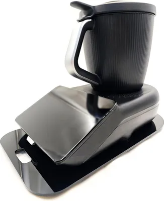 Produktbild von Premium Gleitbrett für Thermomix TM7, transparentes Rollbrett für schnelles und sicheres Bewegen