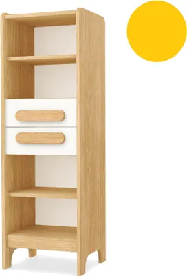 Produktbild von Timoore First Bücherregal mit 2 Schubladen in 5 Farben : Orange Farbe: Orange