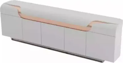 Produktbild von Sideboard Bürokommode Büro Einrichtung Design Möbel Schrank Lowboard Weiß