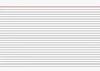 Produktbild von Karteikarten A4 liniert weiß VE=10x100 Stück