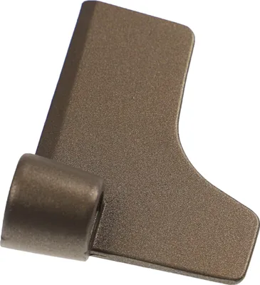 Produktbild von vhbw Knethaken kompatibel mit Panasonic SD-ZB2502, SD-ZB2502WXE, SD-ZB2512 Brotbackautomat - Rührhaken, 6,7 x 5 cm, Aluminiumlegierung Grau