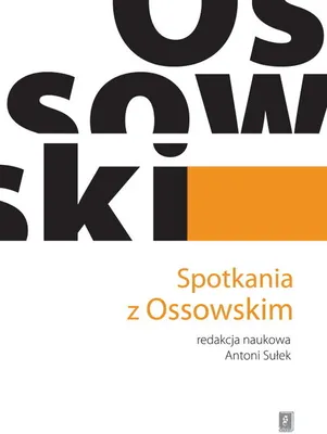 Immagine prodotto di Spotkania z Ossowskim - (Buch auf Polnisch)