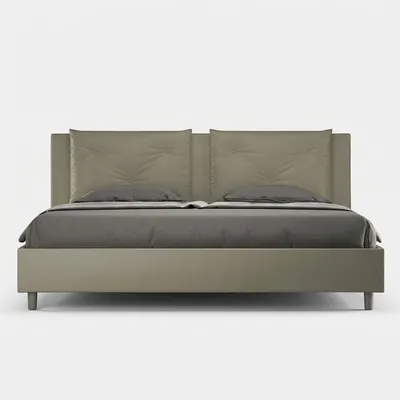 Produktbild von King-Size-Polsterbett mit Stauraum 180x200 Appia K - Braun