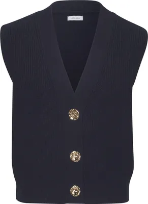Produktbild von LASCANA Strickweste navy Größe 36/38