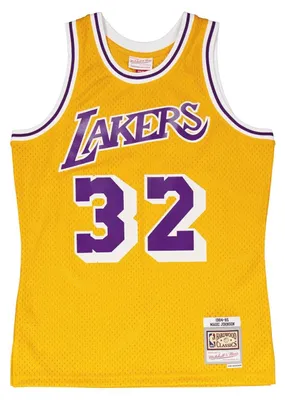 Immagine prodotto di Tank Top Mitchell & Ness Swingman Jersey LA Lakers '84 Magic Jhonson gold