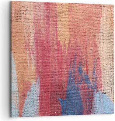 Produktbild von Bild auf Leinwand - Leinwandbild - Einteilig - Die Farben Farben Abstraktion - 50x50cm - Wand Bild - Wanddeko - Wandbilder - Leinwanddruck - Bilder - Wanddekoration - Leinwand bilder - AC50x50-5069