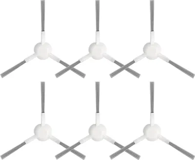Produktbild von (6 Stück) Seitenbürsten Ersatzteile Kompatibel mit Dreametech L10s Ultra/L10s/L10 Ultra/L20 Ultra/L30 Ultra/S10 PRO/S10 PLUS X10 Robotic Vakuum Ersatz Zubehör Kit Seitenbürsten