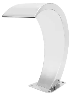 Immagine prodotto di Rubinetto a cascata per piscina, acciaio inossidabile 304, design ad arco, filettatura interna G1, fontana galleggiante