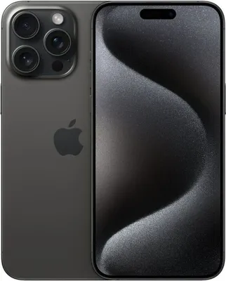 Produktbild von Apple iPhone 15 Pro Max , 17 cm (6.7"), 2796 x 1290 Pixel, 256 GB, 48 MP, iOS 17, Titan, Schwarz