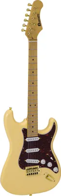 Produktbild von DIMAVERY ST-203 E-Gitarre, vintage weiß