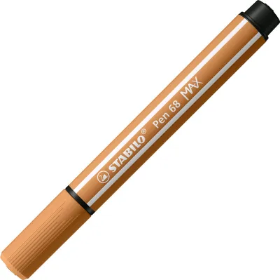 Image de STABILO 768/89 Stylo feutre Premium Pen 68 MAX - ocre foncé