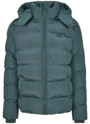 Produktbild von Urban Classics - Steppjacke mit Kapuze für Herren TN411 (M) (Flaschengrün)