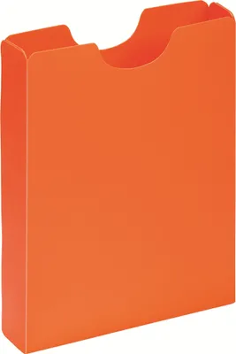 Image de PAGNA Heftbox DIN A4, Hochformat, aus PP, orange